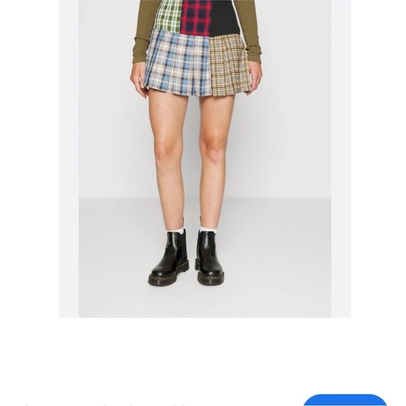 The Ragged Priest Multicolor Patchwork Skirt - Picture 5 of 14